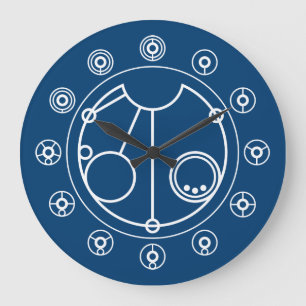Grande Horloge Ronde Le temps est une illusion