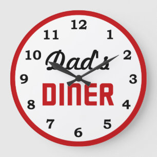Grande Horloge Ronde Le wagon-restaurant du papa