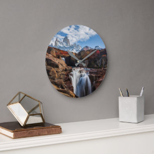 Grande Horloge Ronde Les cascades Fitz Roy Mountain, Argentine