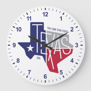 Grande Horloge Ronde L'état solitaire d'étoile