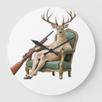 l'horloge du chasseur de cerfs