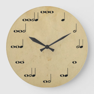 Grande Horloge Ronde L'horloge du musicien