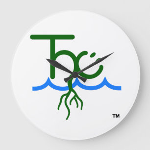 Grande Horloge Ronde L'horloge heureuse de Cultivator™