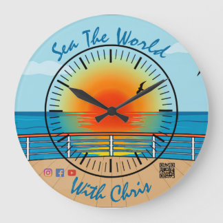 Grande Horloge Ronde L'Horloge Mondiale De La Mer