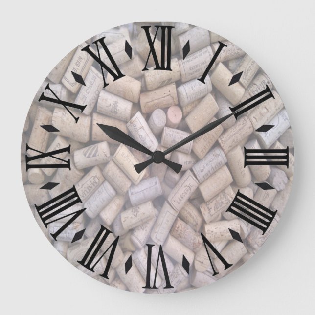 Grande Horloge Ronde Lièges de vin (Recto)