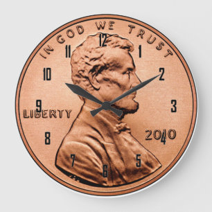 Grande Horloge Ronde Lincoln Penny