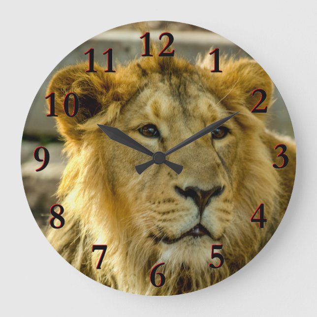 Grande Horloge Ronde Lion (Recto)