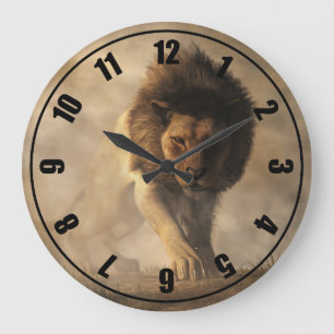 Grande Horloge Ronde Lion