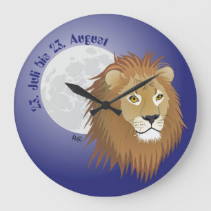 Grande Horloge Ronde Lion