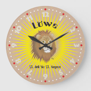 Grande Horloge Ronde Lion du 23 juillet au 22 août
