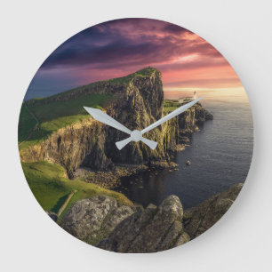 Grande Horloge Ronde Littoral Île de Skye, Écosse