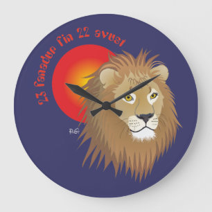 Grande Horloge Ronde Liun 23 fanadur fin 22h