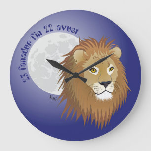 Grande Horloge Ronde Liun 23 fanadur fin 22h