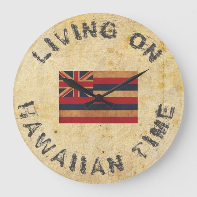 GRANDE HORLOGE RONDE LIVING ON HAWAIIAN TIME (Recto)