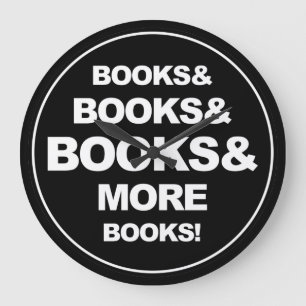 Grande Horloge Ronde Livres et livres