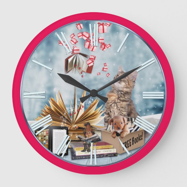 Grande Horloge Ronde Livres gratuits (Recto)