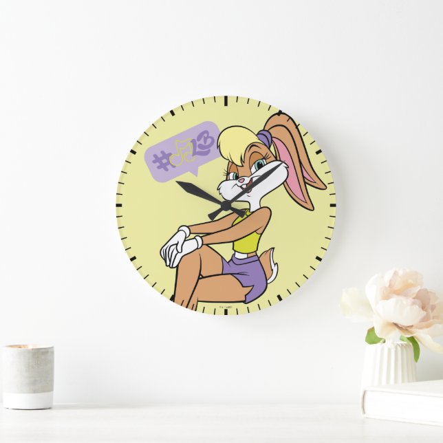 Grande Horloge Ronde Lola assis (Maison)