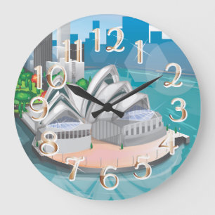 Grande Horloge Ronde L'Opéra de Sydney