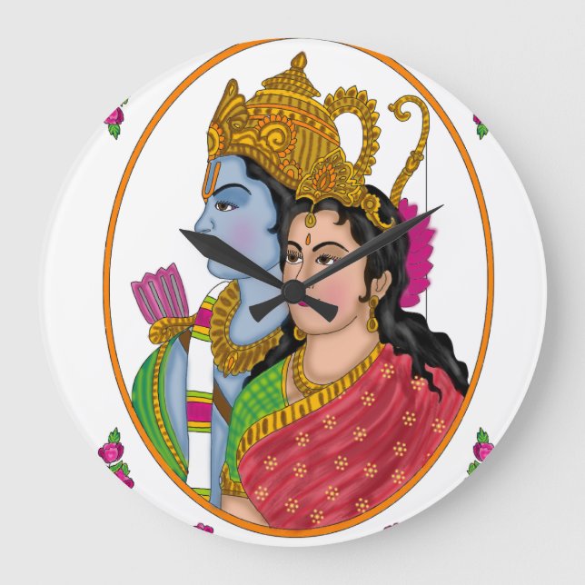 Grande Horloge Ronde Lord SitaRam Clock (Recto)