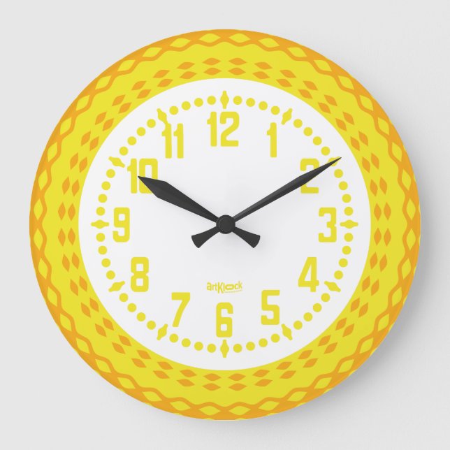 GRANDE HORLOGE RONDE LOVE ART KLOCK OLIVENZA EXT BY MASANSER (Recto)
