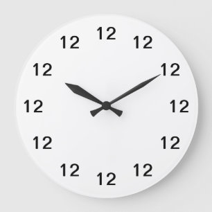 Grande Horloge Ronde ~Lunch Room Wallclock~ LUNCH ROOM WALLCLOCK.