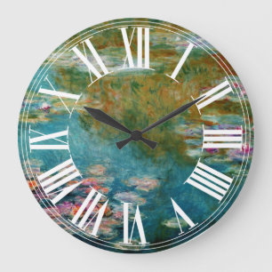 Grande Horloge Ronde Lys d'eau Claude Monet à giverny