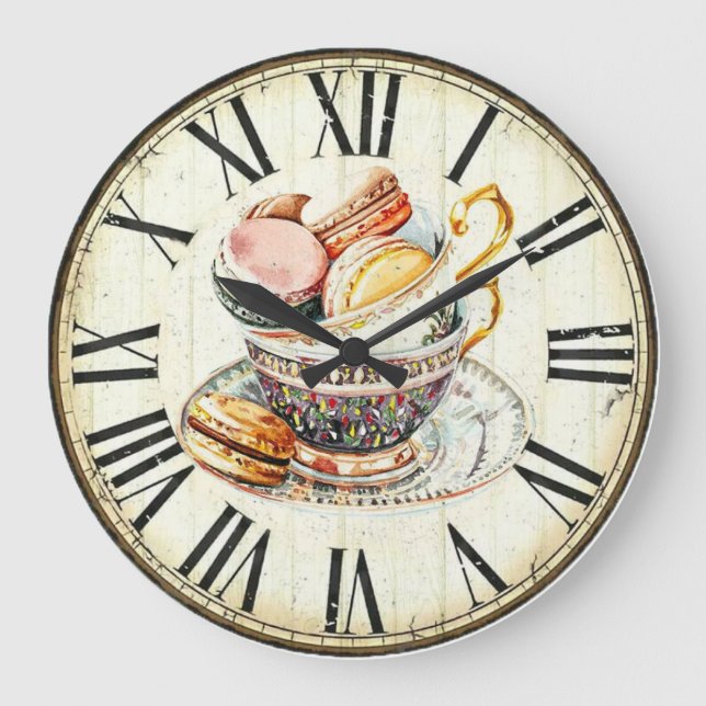 Grande Horloge Ronde Macaron (Recto)