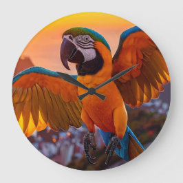 Grande Horloge Ronde Macaw