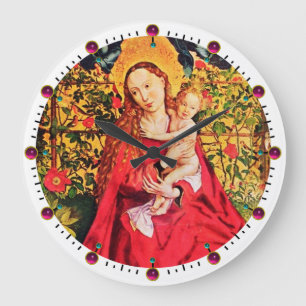 GRANDE HORLOGE RONDE MACDOINE DE LA BOUCHE ROSE, GÈMES DE FUCHSIA ROSE