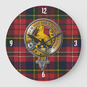 Grande Horloge Ronde MacPherson Tartan & Badge