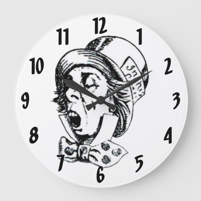 Grande Horloge Ronde Mad Hatter Speech (Recto)