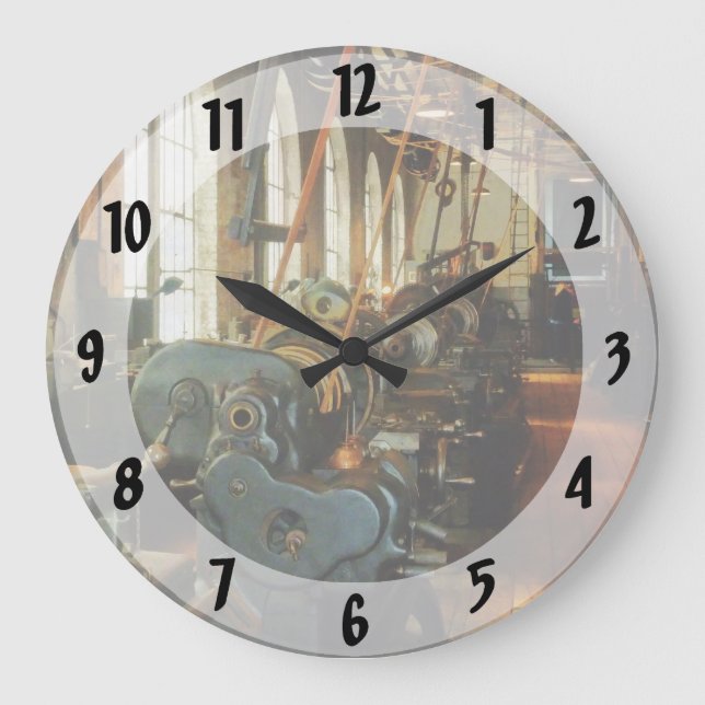 Grande Horloge Ronde Magasin de machines lourdes (Recto)