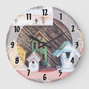 Grande Horloge Ronde Maison d'oiseaux à vendre