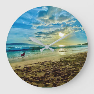 Grande Horloge Ronde Makena Dreaming - Big Beach Maui Sunset
