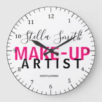 Makeup Artist Standard clock