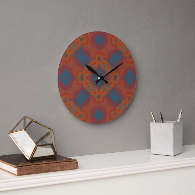 Grande Horloge Ronde Mandala Sud-Ouest (Bureau)