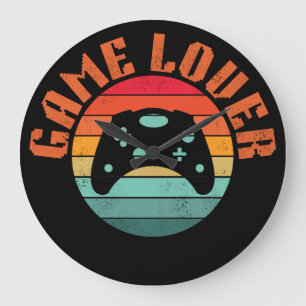 GRANDE HORLOGE RONDE MANIAQUE DE JEU MANETTE DE JEU