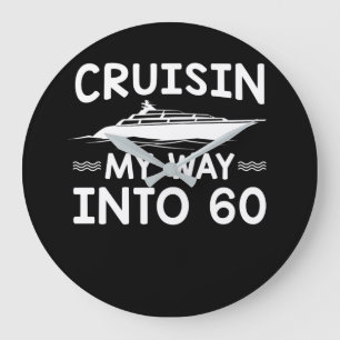 Grande Horloge Ronde Manière de Cruisin dans la soixantième croisièr
