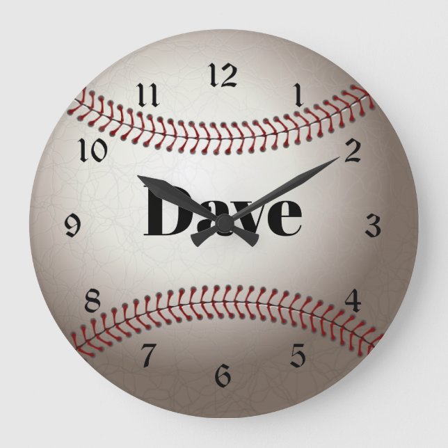 Grande Horloge Ronde Maquette de base-ball (Recto)