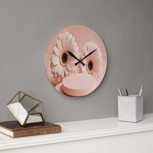 GRANDE HORLOGE RONDE MARIAGE (Bureau)