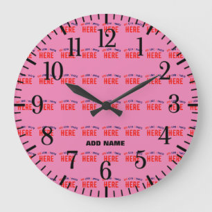 GRANDE HORLOGE RONDE MARQUE VÉRIFIÉE ROSE CHAUDE MODERNE ET COUSTE
