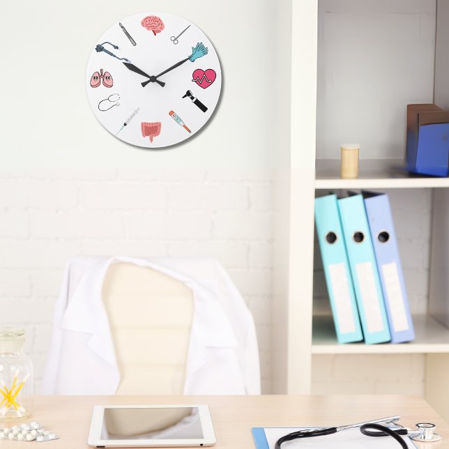 Grande Horloge Ronde Marvel Médicale (Créateur téléchargé)