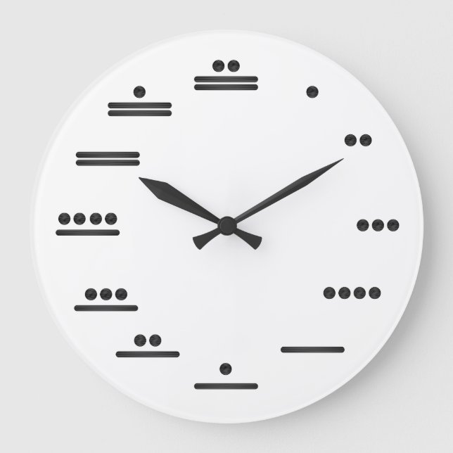 Grande Horloge Ronde Mayan Number (Recto)