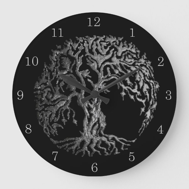 Grande Horloge Ronde Mehndi Tree of Life (Recto)