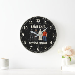 Grande Horloge Ronde Même Différent Costume