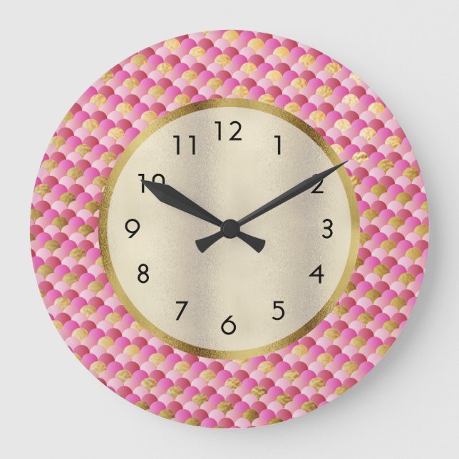 Grande Horloge Ronde Mermaid Scales (Recto)