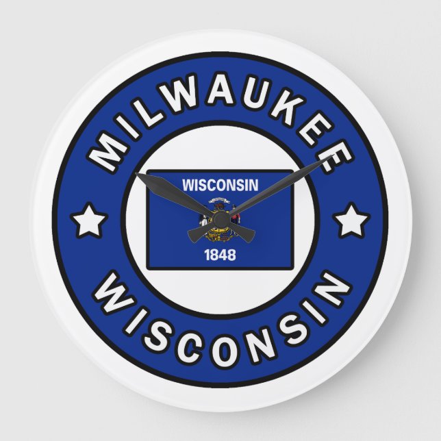 Grande Horloge Ronde Milwaukee Wisconsin (Recto)