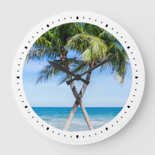 Grande Horloge Ronde Modèle de photo ronde personnalisé DIY
