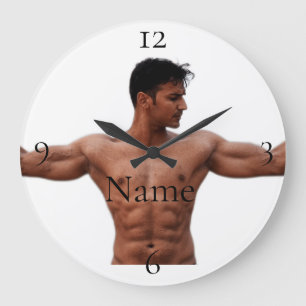 Grande Horloge Ronde Modèle Fitness Homme Thunder_Cove