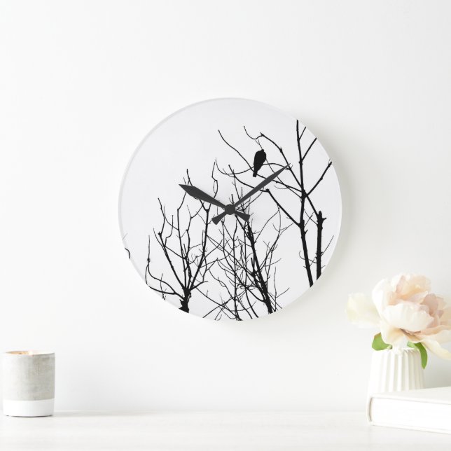 Grande Horloge Ronde Modern Country IV Wall Clock (Maison)